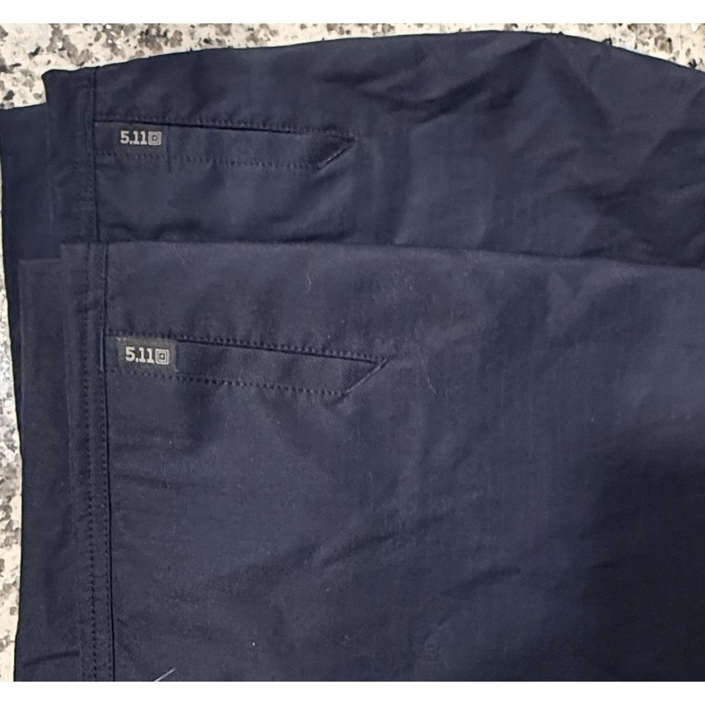 5.11 Tactical Fast-Tac Mens 44x32 Urban Pants Navy Ripstop 2 Pairs Never Worn